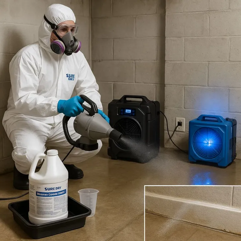 Sanitization and Odor Removal process in Jefferson, WI